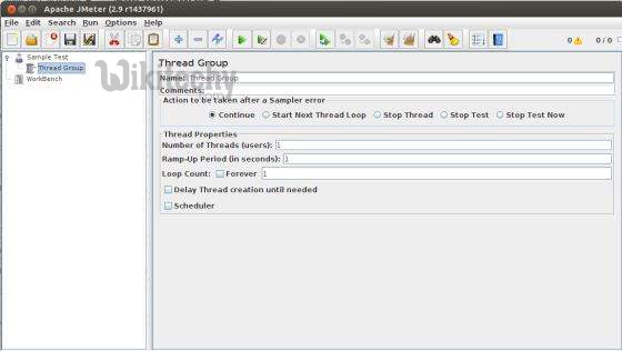  add threadgroup in webtest plan